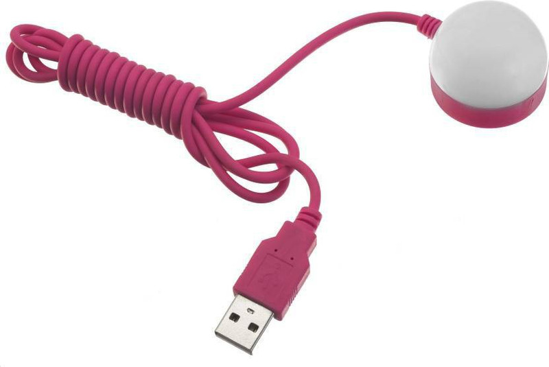 zofia MAGNETIC USB BULB Magnetic Usb LED Bulb Led Light Led Light(Pink)