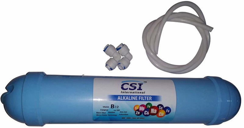 capital CSI B12 Alkaline Filter for all Water Purifier Media Filter Cartridge With 3mtr Pipe Solid Filter Cartridge(0.5, Pack of 4)
