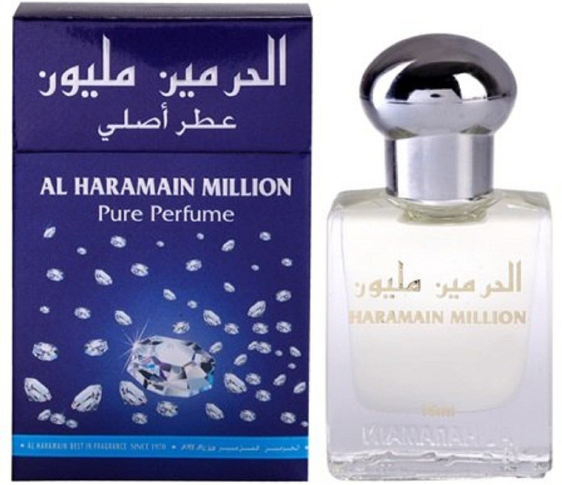 Haramain Million EDP - 15 ml (For Men) Floral Attar(Floral)