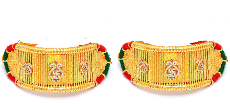 mohit jewellers Copper Gold-plated Armlet Set(Pack of 2)
