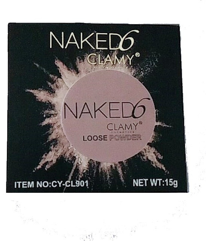 clamy NAKED6 LOOSE POWDER 15G Compact(Beige, 15 g)
