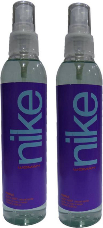 NIKE Purple Women Body Mist 150ml Each (Pack of 2) Body Mist  -  For Women(300 ml, Pack of 2)