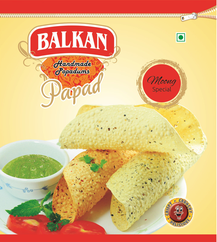balkan MOONG SPECIAL PAPAD 400 g