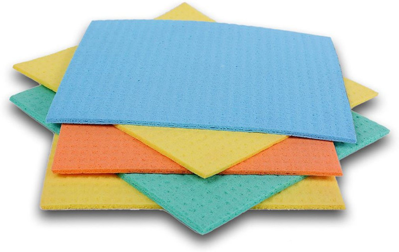 indeavour Kitchen Sponge Wipes (5 Pieces) Sponge Wipe(Regular, Pack of 5)