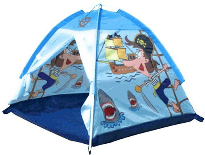 dharti enterprise Foldable Pirate Theme Doll Play House Outdoor Indoor Tent for Kids(Multicolor)