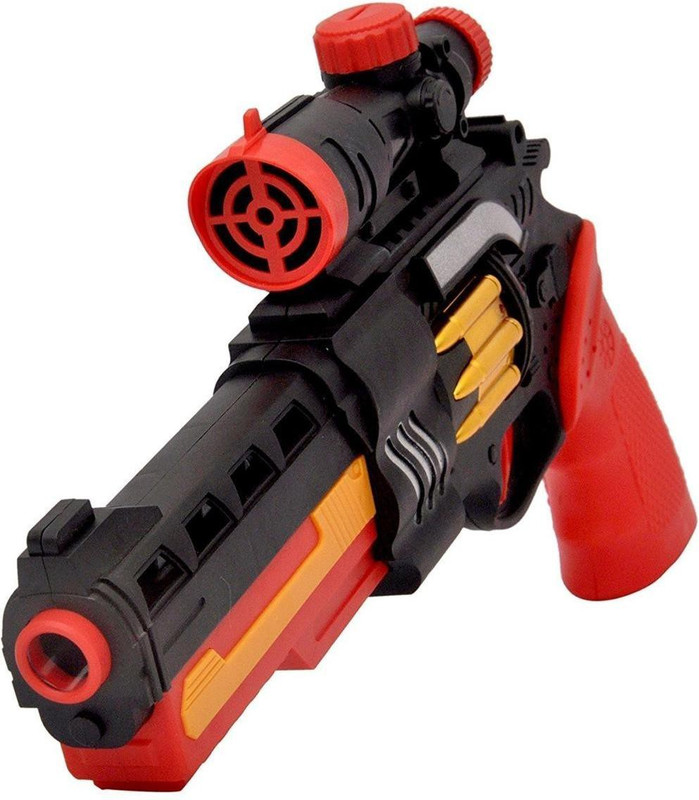 kidz Conqueror Gun(Black, Red)