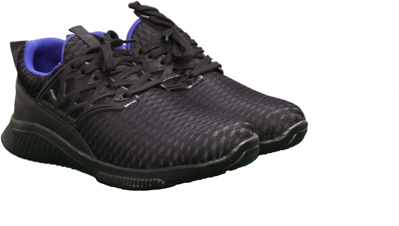 69angles New Style Men's Sports Shoes Color Black Walking Shoes For Men(Black)
