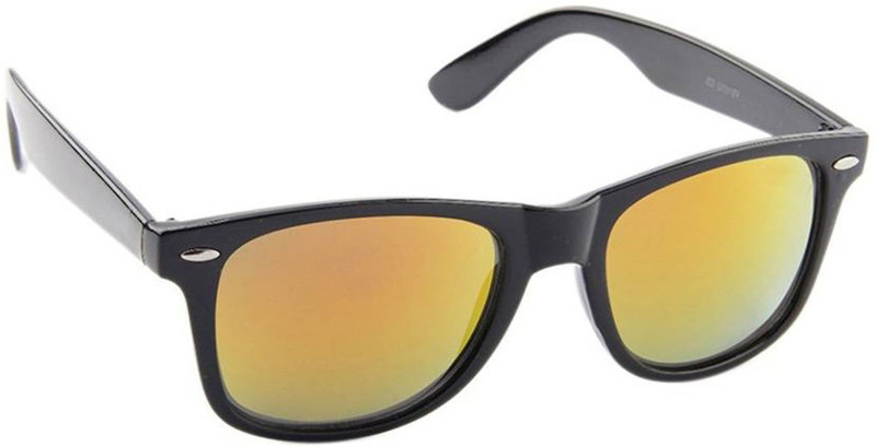Deixels Wayfarer Sunglasses(Orange, Yellow) Deixels Wayfarer Sunglasses(Orange, Yellow)