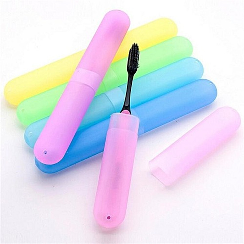 gayatri online shop 5pc toothbrush cover Plastic Toothbrush Holder