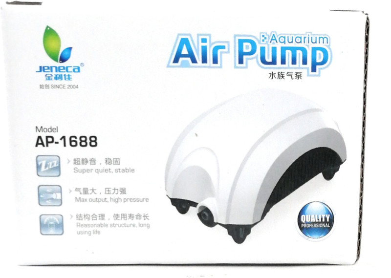 Jeneca Aquarium Single Way AP -1688 Air Aquarium Pump(60 cm)