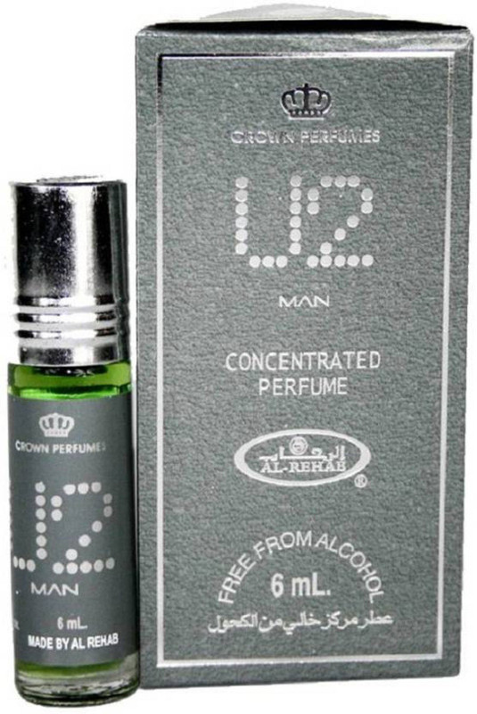 al rehab U2 Man Concentrated Rollon Perfume - 6 ml (For Men) Floral Attar(Floral)