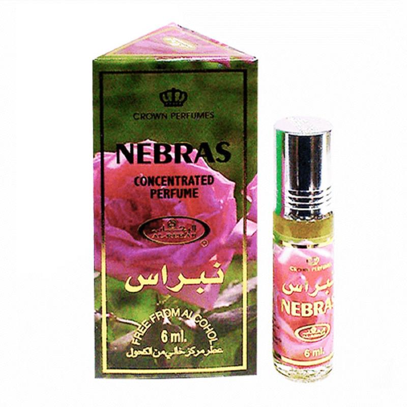 Al Rehab Nebras Floral Attar 6 ml Pack of 2 (For Men & Women) Floral Attar(Floral)