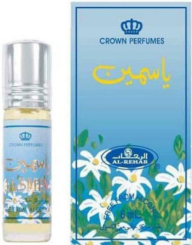 Al rehab Jasmin Floral Attar 6 ml Pack of 2 (For Men & Women) Floral Attar(Floral)