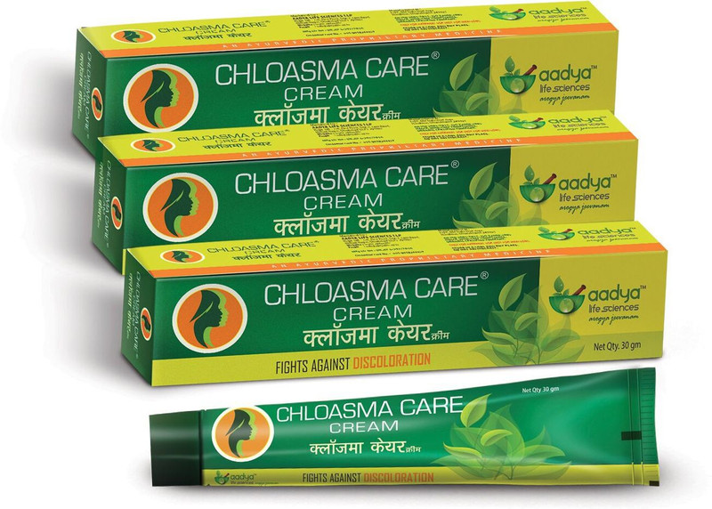 Aadya Life Sciences LLP Chloasma Care Cream - Helps with Hyperpigmentation, Stretch marks, Blemishes (Pack of 3)(90 g)