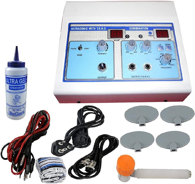 physio future international US+TENS 2 CHANNEL ULTRASONIC AND TENS UNIT Electrotherapy Device(PFI 019)