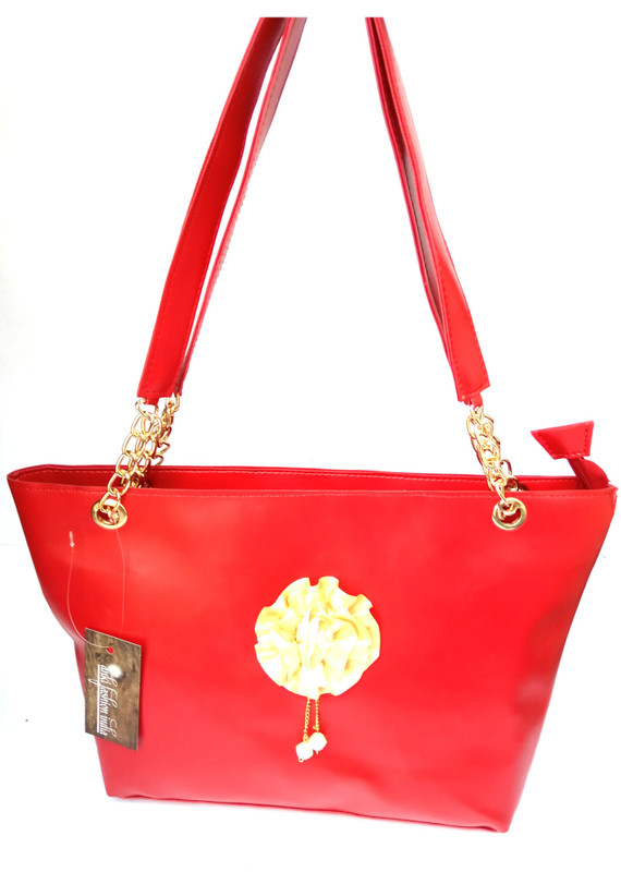 anki fashion Women Red Hand-held Bag