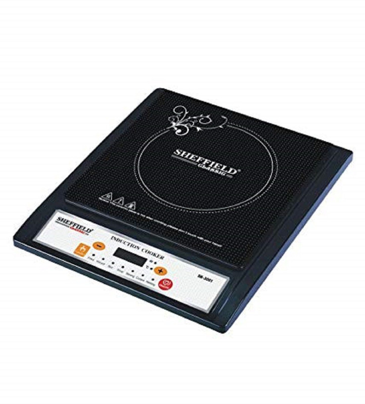 Sheffield SH-3001 2000 Watt Induction Cooktop Induction Cooktop(Black, Push Button) Sheffield SH-3001 2000 Watt Induction Cooktop Induction Cooktop(Black, Push Button)