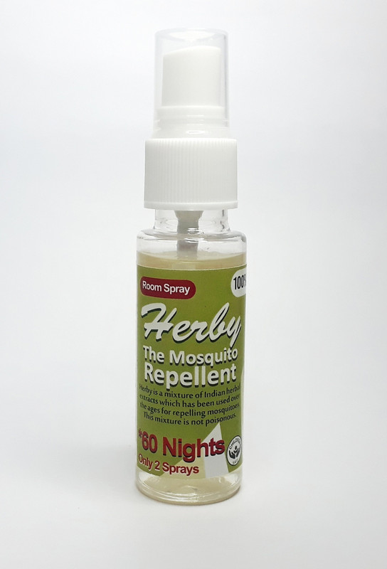 herby Mosquito Repellent - Room Spray (60 nights pack)