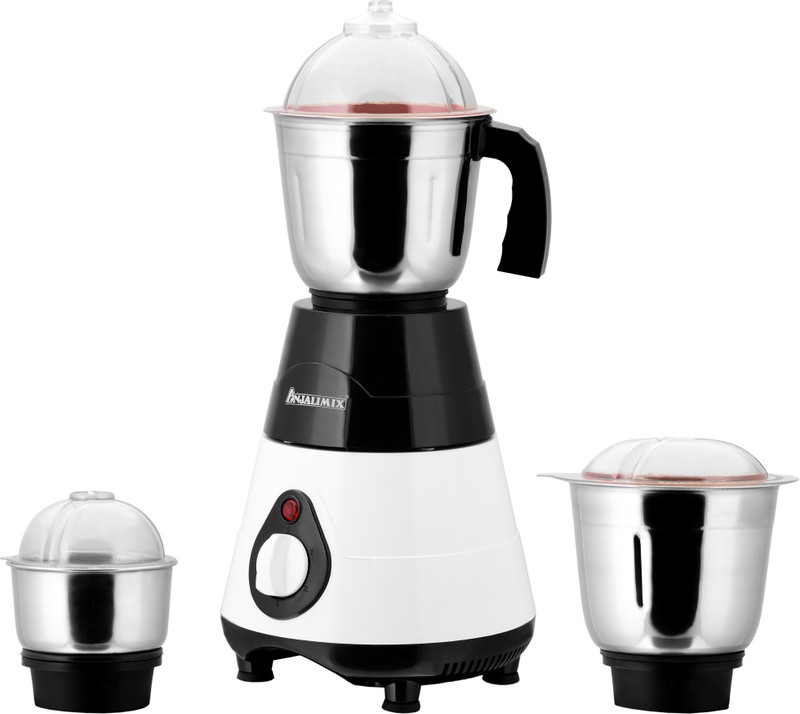 ANJALIMIX Joyos JOYOSBLACK3JAR600 600 Mixer Grinder(Black, 3 Jars)