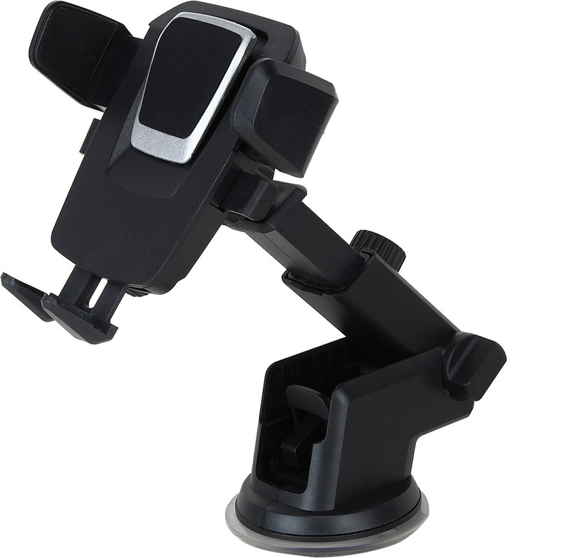 supermarche Universal Car Mobile Holder/Car Mount Long Neck 360° Rotation One Touch with Ultimate Reusable Suction Cup for Car Dashboard/Car Windshield/Desktop Mobile Holder