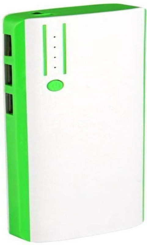 zofia 10400 mAh Power Bank (REAM14, Z-2 SERIES)(White, Green, Lithium-ion)