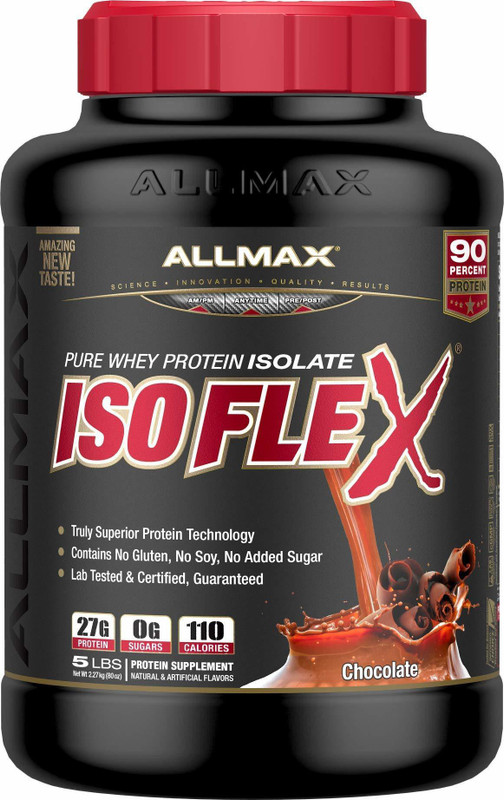 allmax Isoflex Whey Protein Isotate Whey Protein(2.27 kg, Chocolate)