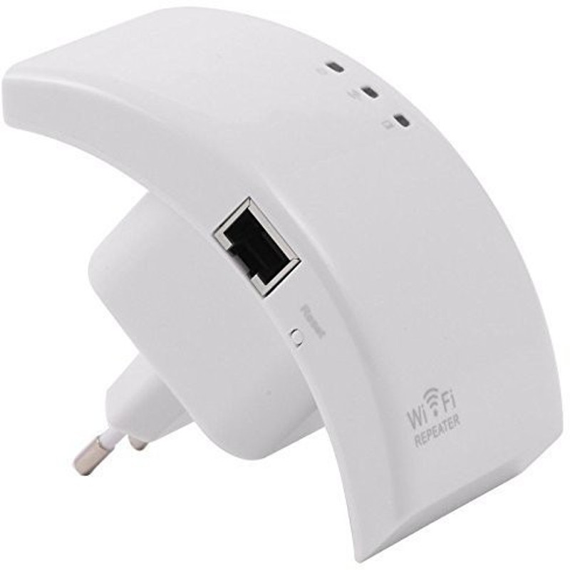 lampiris 300Mbs Wireless Wifi Repeater And Ap Mode Range Extender Router(White)