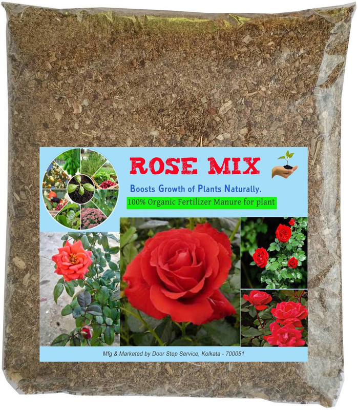 door step service Rose Mix Manure 0.9 Kg Soil Manure(900 Powder)