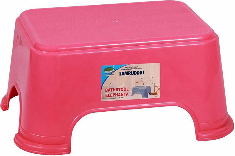 samruddhi Bathroom Stool(Pink)