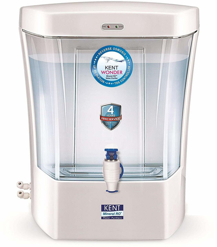 Kent HBJVBJGBD 10 L RO + UV + UF Water Purifier(White)