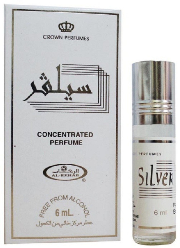 al rehab Silver Floral Attar 6 ml Pack of 6 (For Men & Women) Floral Attar(Floral)