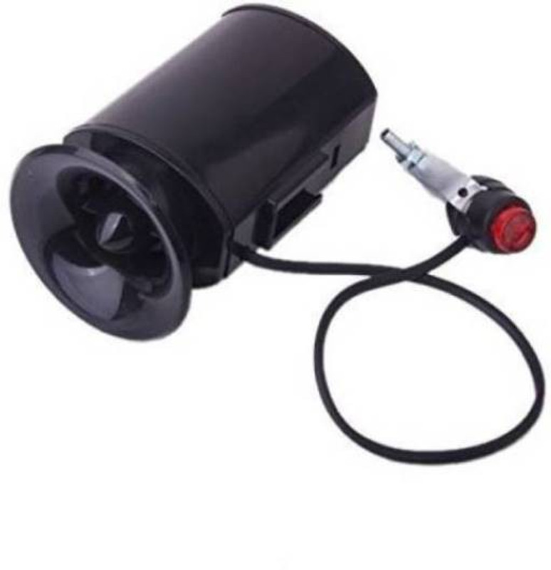 cycle world 4.5 out of 5 stars Bicycle Electronic 6 Sounds Bell Alarm Siren Loud Horn Black  Bell(Black)