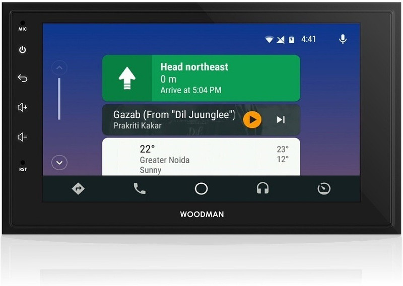Woodman Android 6 with Android Auto Double Din (2 GB/ 32 GB) Car Stereo(Double Din)