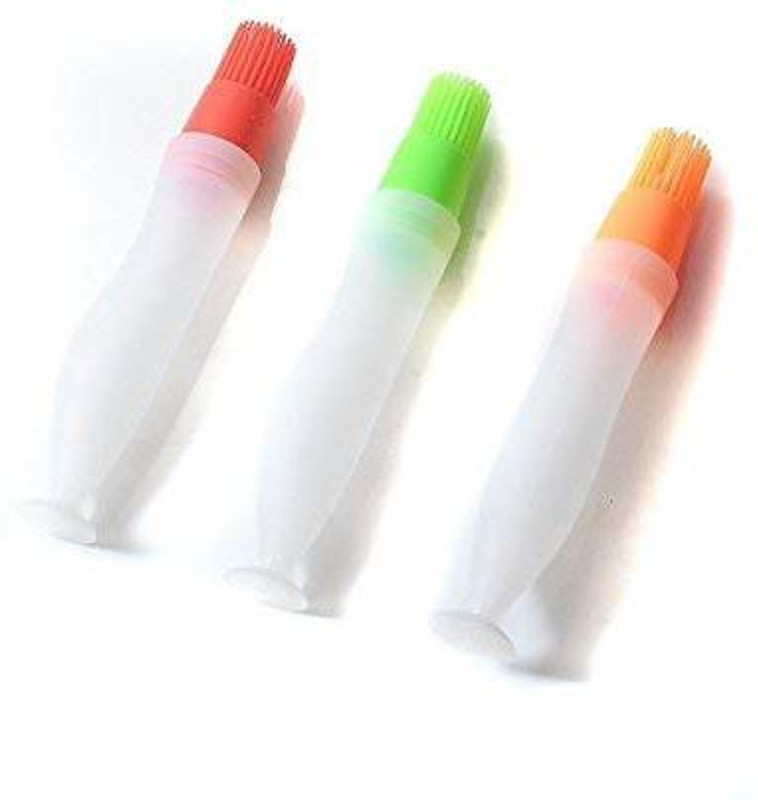 s4d s4dd rubber Round Pastry Brush(Pack of 3)