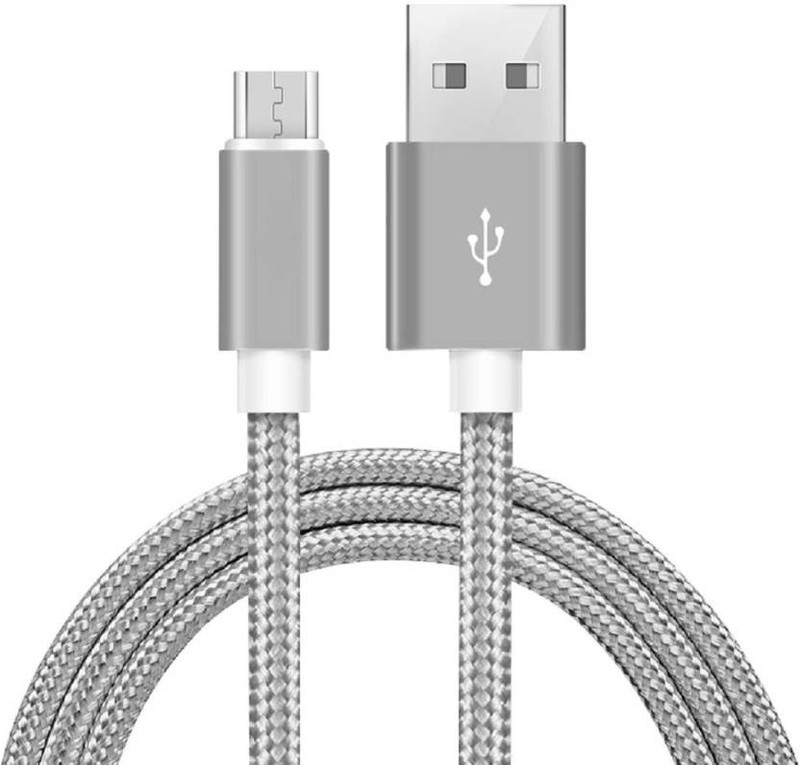 thermobeans MICRO USB CABLE 1.5 m Micro USB Cable(Compatible with Mobile, Silver)