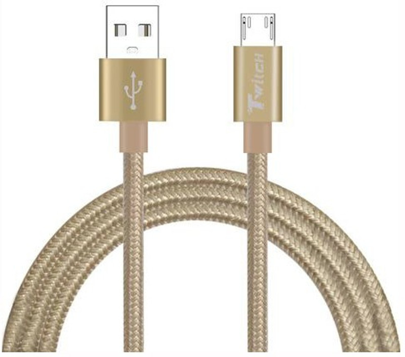 thermobeans MICRO USB CABLE 1.5 m Micro USB Cable(Compatible with Mobile, Gold)