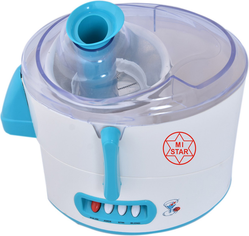 mi star juicer mixer grinder JMG18H190 450 Juicer Mixer Grinder(Multicolor, 2 Jars)