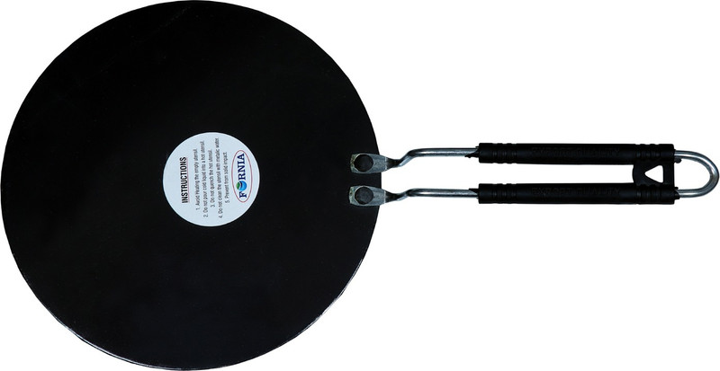 fornia ROTI TAWA FLAT (25 DIAMETER) Tawa 25 cm diameter(Iron, Induction Bottom)