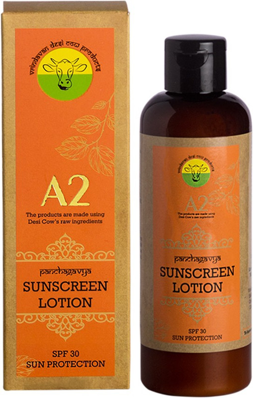 a2 organics Panchagavya Sunscreen Lotion (200ml) - SPF 30 PA++(200 ml)