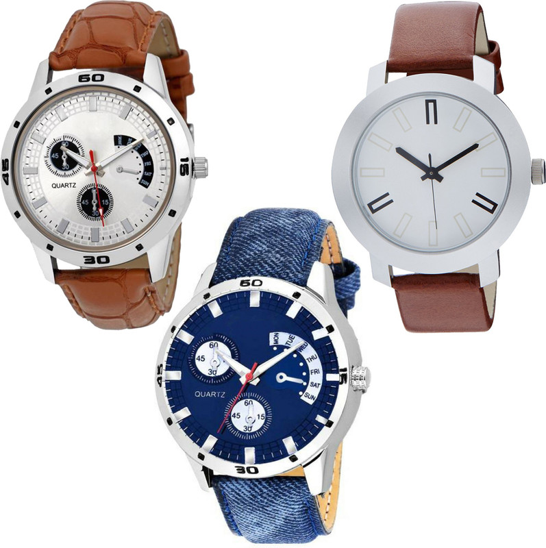 Buy NUBELA S2 03 04 06 Combo Of 3 Designer Analog Hybrid