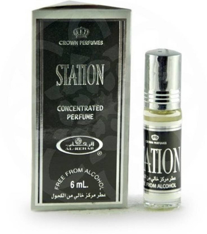 al rehab Station Floral Attar 6 ml Pack of 2 (For Men & Women) Floral Attar(Floral)