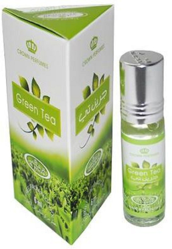 Al rehab Green Tea Floral Attar 6 ml Pack of 2 (For Men & (Women) Floral Attar(Floral)