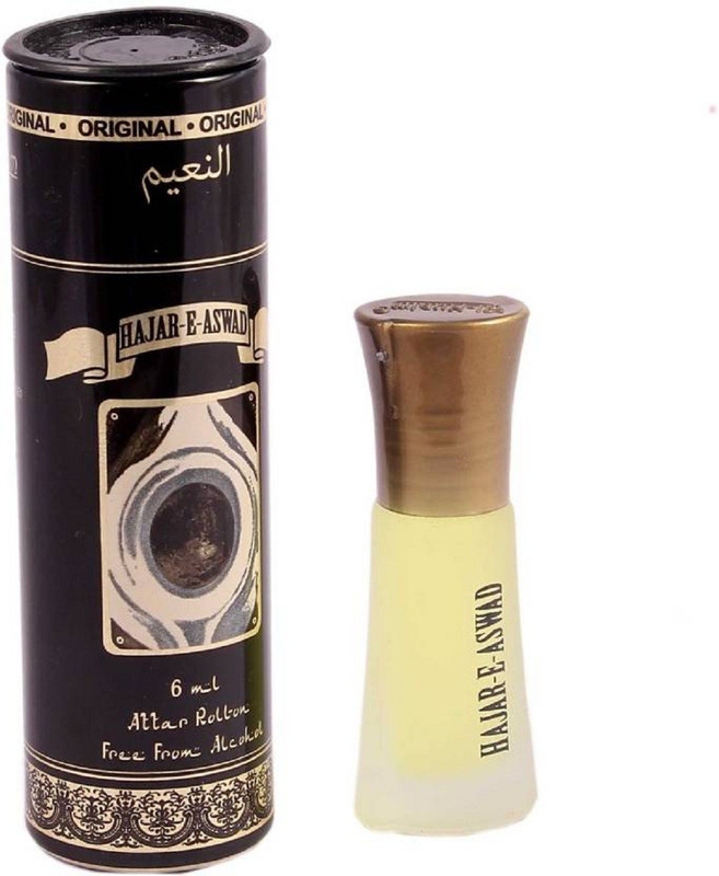 Al Nuaim Hajar-E-Aswad Floral Long Lasting Floral Attar 6 ml (For Men & Womenl) Floral Attar(Floral)