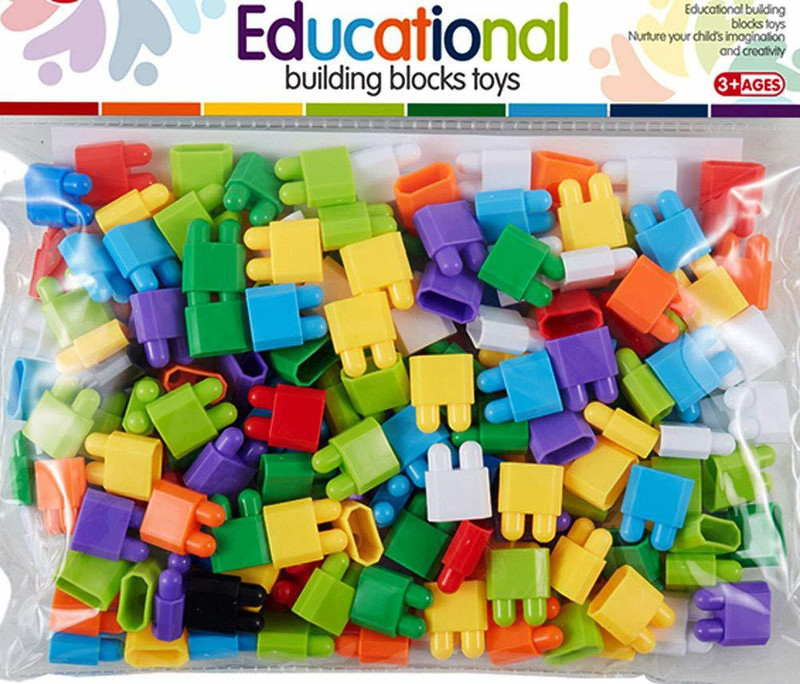 GoodsNet Bullet Shaped Stem Building Blocks Toy Set for Kids(Multicolor)