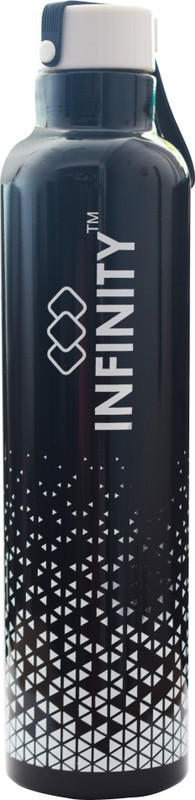 reptum decor infinity jack double wall isolated steel bottle, Vacuum Hot And Cold Water Bottle 750 ml Bottle(Pack of 1, Black)