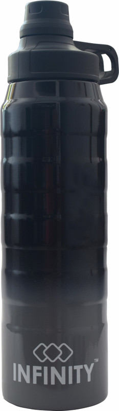 reptum decor infinity turbo double wall isolated steel bottle, Vacuum Hot And Cold Water Bottle 750 ml Bottle(Pack of 1, Black)