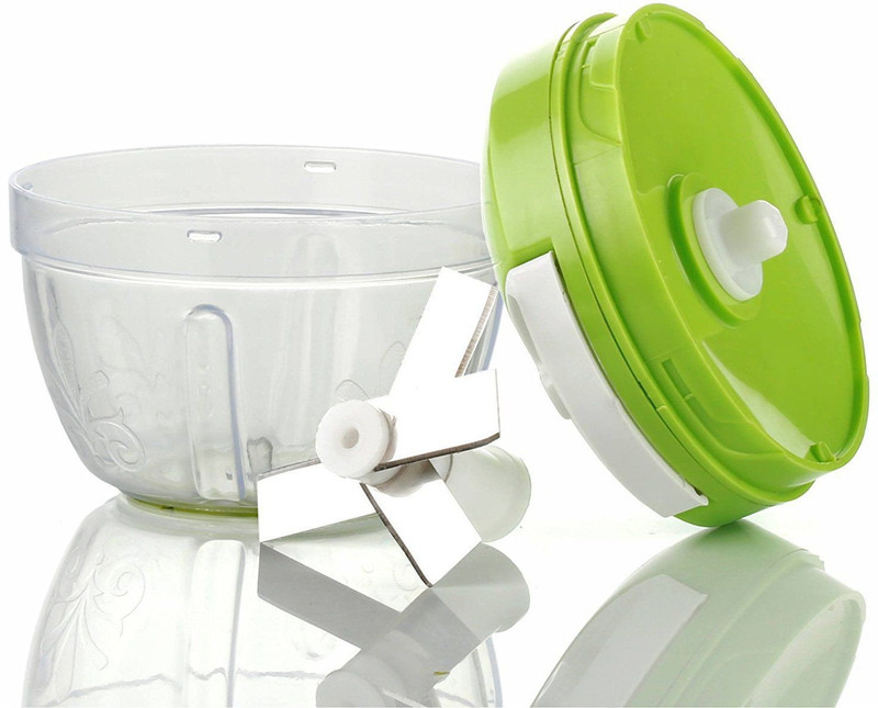 saiswar GSeas1 Vegetable Chopper(Stainless steel blade, bowl)