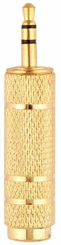Fedus Gold 6.5 mm Female to 3.5 mm Male Headphone Audio Sound Adapter Phone Converter(Android, iOS)
