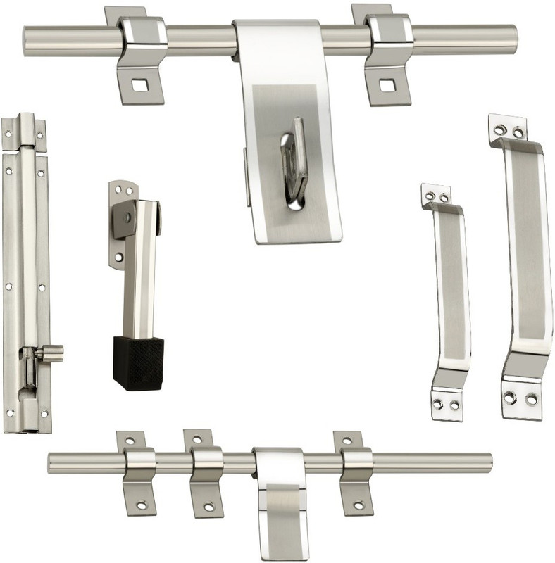 ashico Stainless Steel Polished Door levers(Steel)