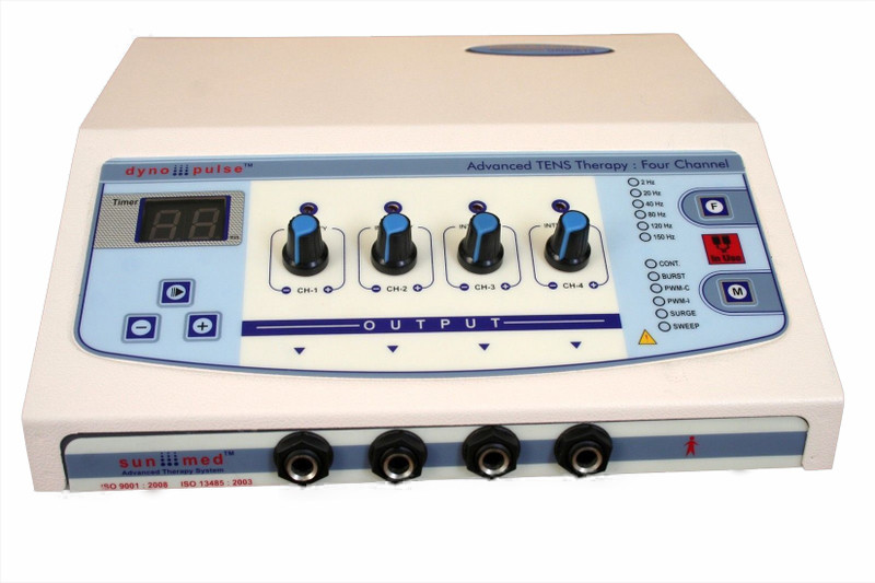sun medisys inc Advanced TENS Therapy Unit 4 Channel Electrotherapy Device Electrotherapy Device(MEDIUTM004)